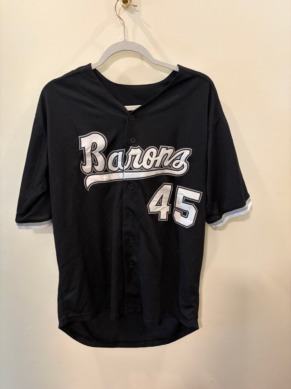 Vintage Michael Jordan Birmingham Barons #45 Jersey | Size M | Black